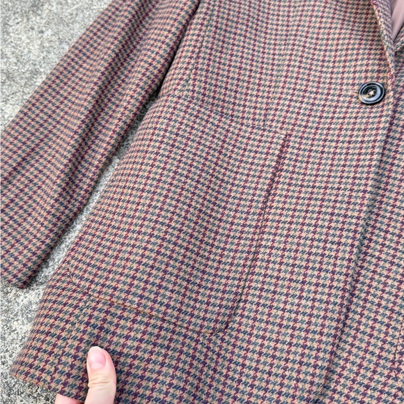 Mango Houndstooth Brown Blazer - Picture 5 of 14